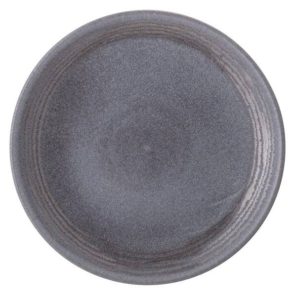 Bloomingville Dezertní talíř Raben 18 cm šedý kameninový