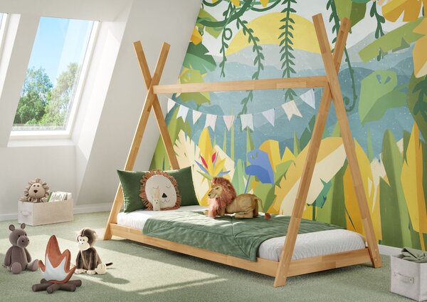 Dětská postel z buku Tipi