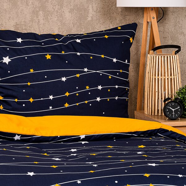 4Home Bavlněné povlečení Night sky, 140 x 200 cm, 70 x 90 cm