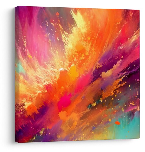 Obraz - Dynamická abstrakce (30x30 cm)