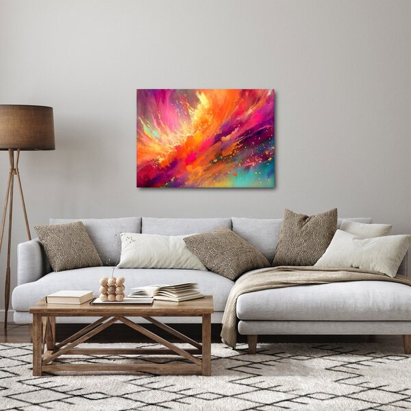 Obraz - Dynamická abstrakce (70x50 cm)
