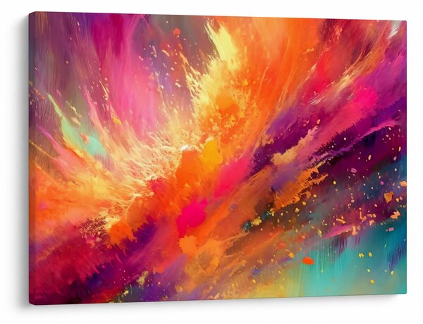 Obraz - Dynamická abstrakce (70x50 cm)