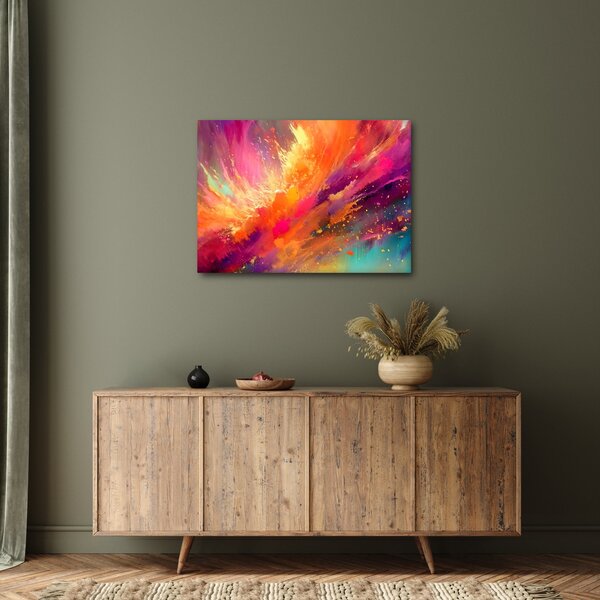 Obraz - Dynamická abstrakce (70x50 cm)
