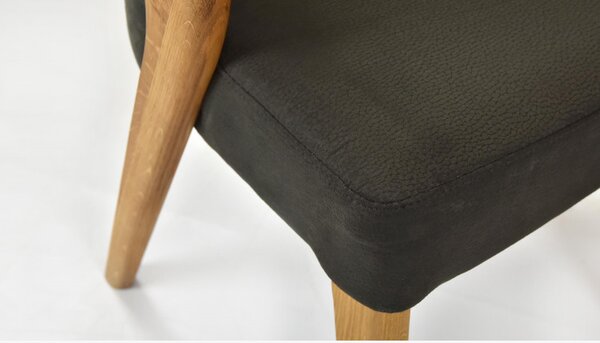 Designová luxusní židle - dub, Almondo