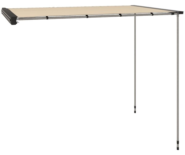 Outsunny Auto Markýza 160 x 250 cm Skládací Voděodolný Slunečník s Keder UV Ochrana Střešní Stan Auto Slunečník pro Kempink Karavany SUV Karavany Venk
