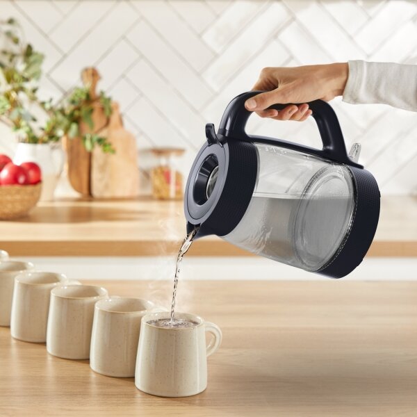 Tefal - Rychlovarná konvice MORNING GLASS 1,7 l 2000W/230V