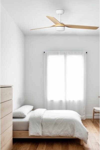FARO 33816WT1S-LED Stm. ventil. PUNT M 18W/230V CCT pr. 132 cm béžová/bílá WT+DO
