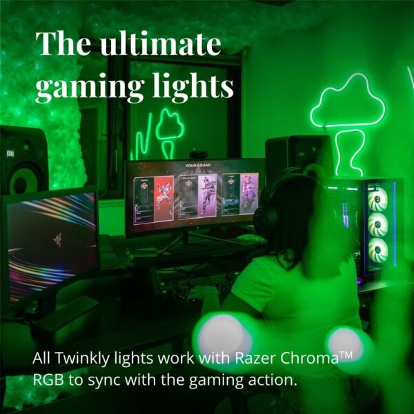 Twinkly TWL100STW-WEU - LED RGB Stmívatelný pásek LINE 100xLED 1,5 m Wi-Fi