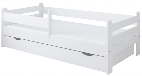 Via-nábytek Dětská postel HUGO Rozměry: 80 x 160, Povrchová úprava postele: Bílá