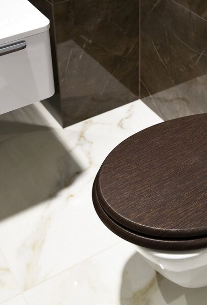 Olsen Spa retro WC sedátko WENGE KD02181098