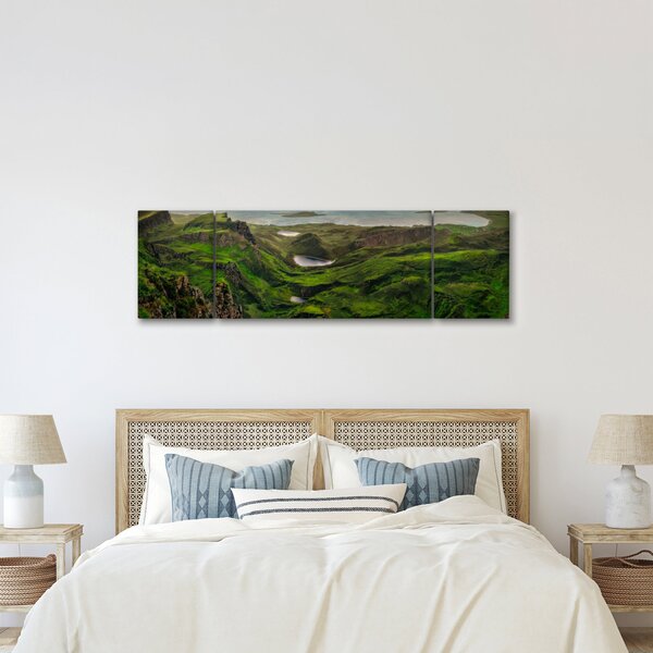 Obraz - Quiraing, Skotsko (170x50 cm)