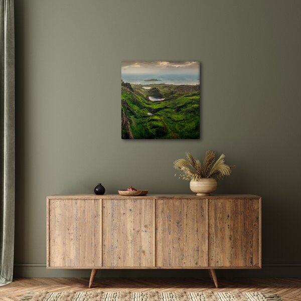 Obraz - Quiraing, Skotsko (30x30 cm)