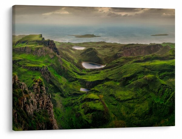 Obraz - Quiraing, Skotsko (70x50 cm)