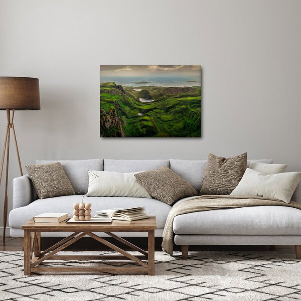 Obraz - Quiraing, Skotsko (70x50 cm)