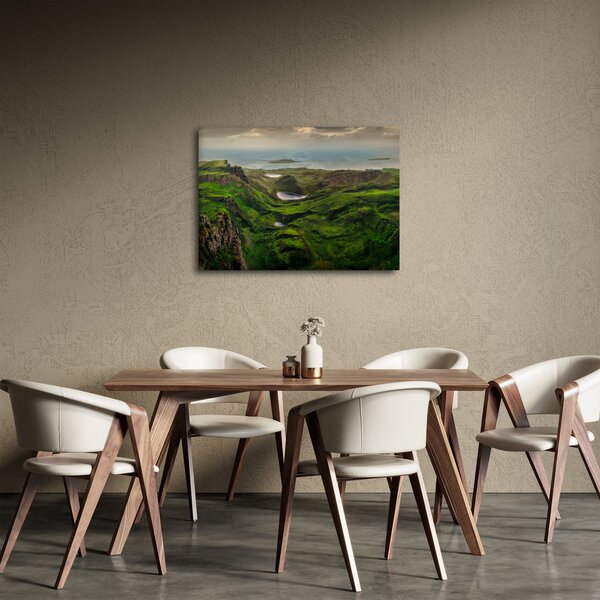 Obraz - Quiraing, Skotsko (70x50 cm)