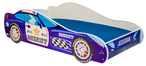 ADRK Postel SHERIFF, CH-She-140-E825, 140x70 cm s matrací, modrá