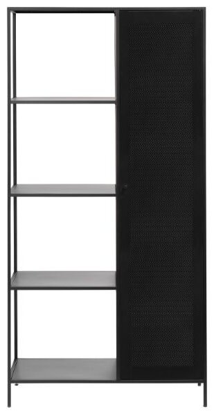 Malibu II poličková skříňka černá 180 cm