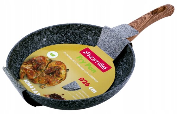 Tradiční pánev Kamille 26 cm granitová