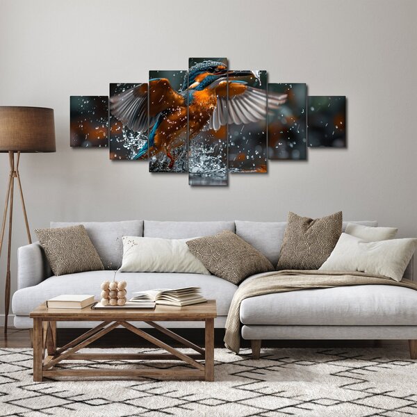 Obraz - Ledňáček (210x100 cm)