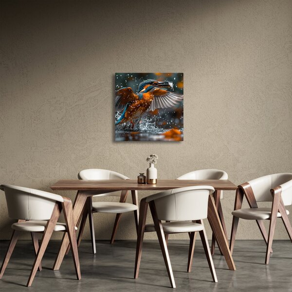 Obraz - Ledňáček (30x30 cm)