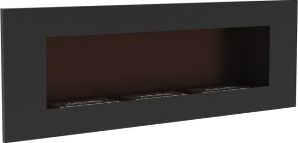 Kratki DELTA3/TUV - Vestavěný BIO krb DELTA3 40x120 cm 3x1,1kW černá