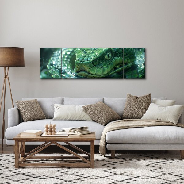 Obraz - Portrét hada (170x50 cm)