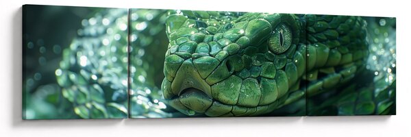 Obraz - Portrét hada (170x50 cm)