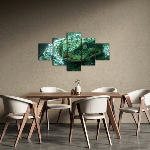 Obraz - Portrét hada (125x70 cm)