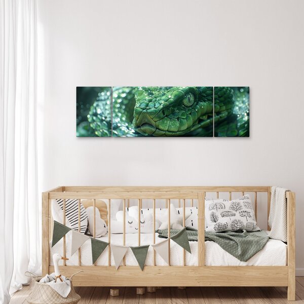 Obraz - Portrét hada (170x50 cm)