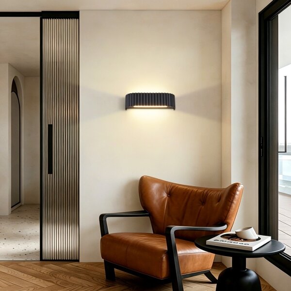 Brilagi - LED Nást. svít. FALCON MODERN LED/10W/230V 30 cm 3000/4500/6000K černá