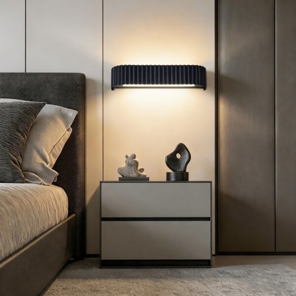 Brilagi - LED Stmívat. nástěn. svít. FALCON MODERN LED/14W/230V 40 cm černá + DO