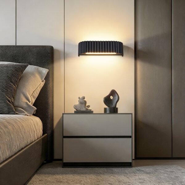 Brilagi - LED Nást. svít. FALCON MODERN LED/10W/230V 30 cm 3000/4500/6000K černá