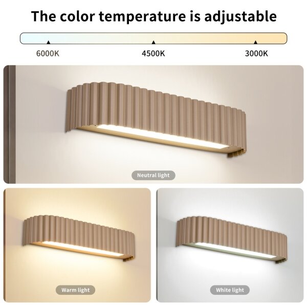 Brilagi - LED Stmívat. nástěn. svít. FALCON MODERN LED/14W/230V 40 cm béžová +DO
