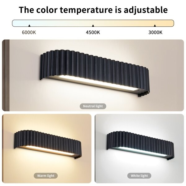 Brilagi - LED Stmívat. nástěn. svít. FALCON MODERN LED/14W/230V 40 cm černá + DO