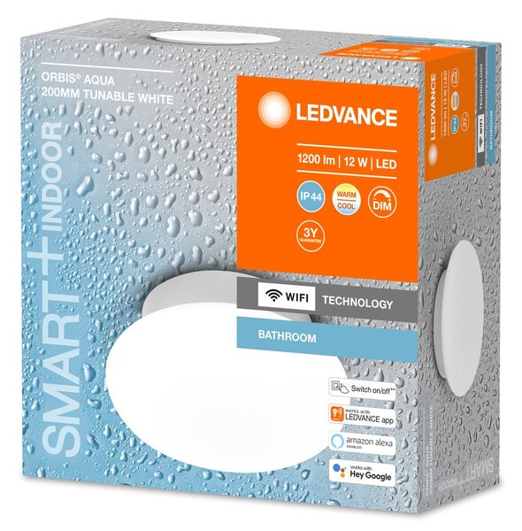 Chytré WiFi LED světlo AQUA 200, nastavitelná bílá