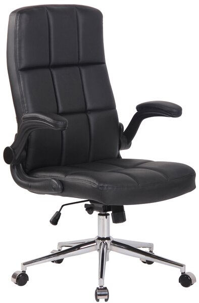 Kancelářská židle Colne - umělá kůže | černá