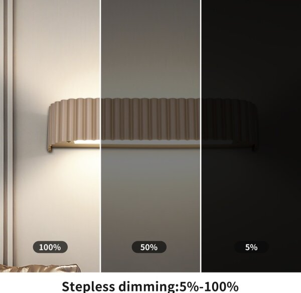 Brilagi - LED Stmívat. nástěn. svít. FALCON MODERN LED/14W/230V 40 cm béžová +DO