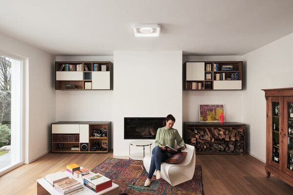 Chytré WiFi LED stropní světlo STELLA, nastavitelná bílá