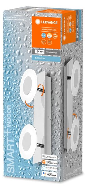 Chytré WiFi LED nástěnné světlo WAVE, zvýšené krytí IP44