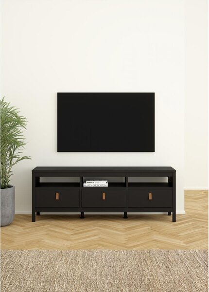 TV stolek Real, černá