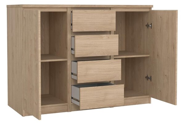 Komoda Simplicity 121 x 50 x 91 cm, hikora jackson