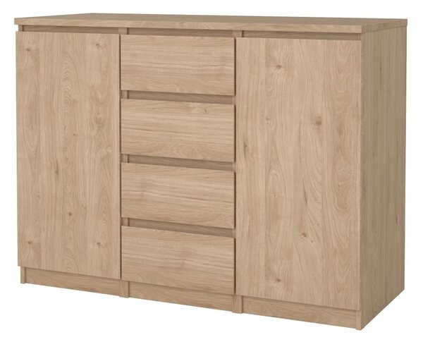 Komoda Simplicity 121 x 50 x 91 cm, hikora jackson
