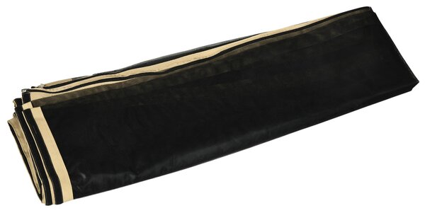Outsunny Stojanový Slunečník, 295 x 295 cm Slunečník s Pletivem, Naklápěcí Tržištní Slunečník, Zahradní Slunečník s Zatížením, pro Terasu, Balkon, Oce