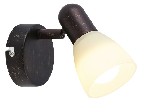Rabalux bodové svítidlo Soma E14 1x MAX 40W anticky hnědá 6591