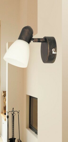 Rabalux bodové svítidlo Soma E14 1x MAX 40W anticky hnědá 6591