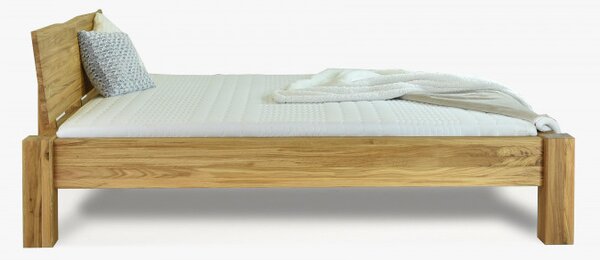 Manželská postel z masivu luxusní dub, Dunaj 180 x 200 cm