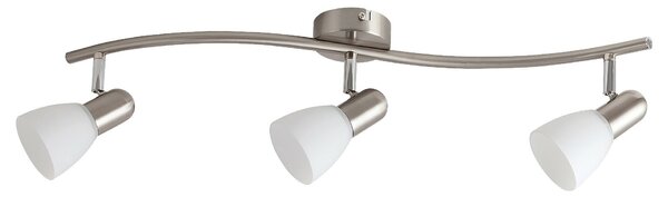 Rabalux bodové svítidlo Soma E14 3x MAX 40W saténová chromová 6303