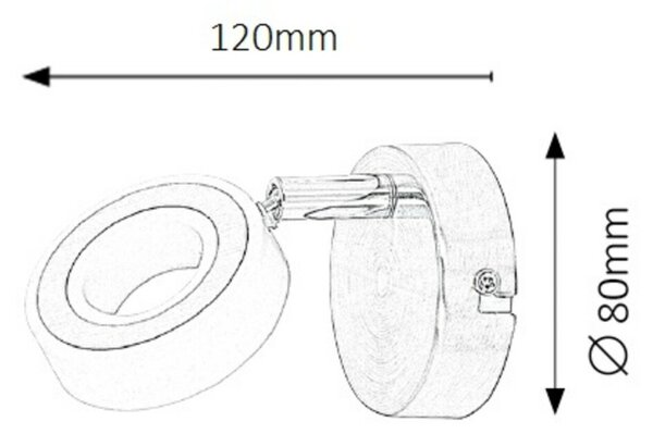 Rabalux bodové svítidlo Zora LED 4,5W 5939