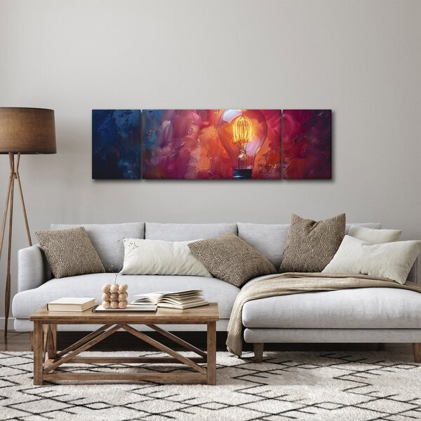 Obraz - Nápad (170x50 cm)