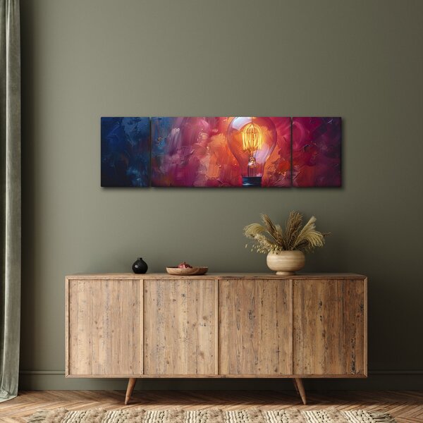 Obraz - Nápad (170x50 cm)